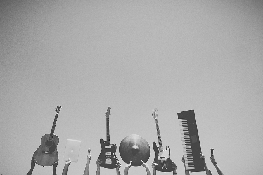 rock band instruments